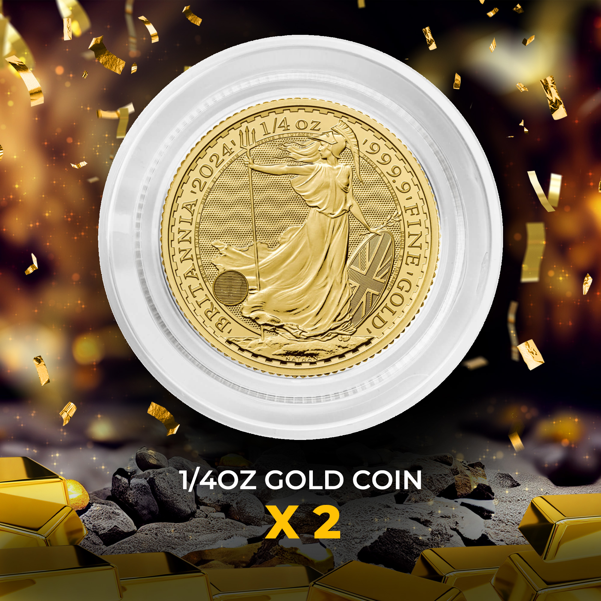 2024 1/4oz Gold Britannia Coin
