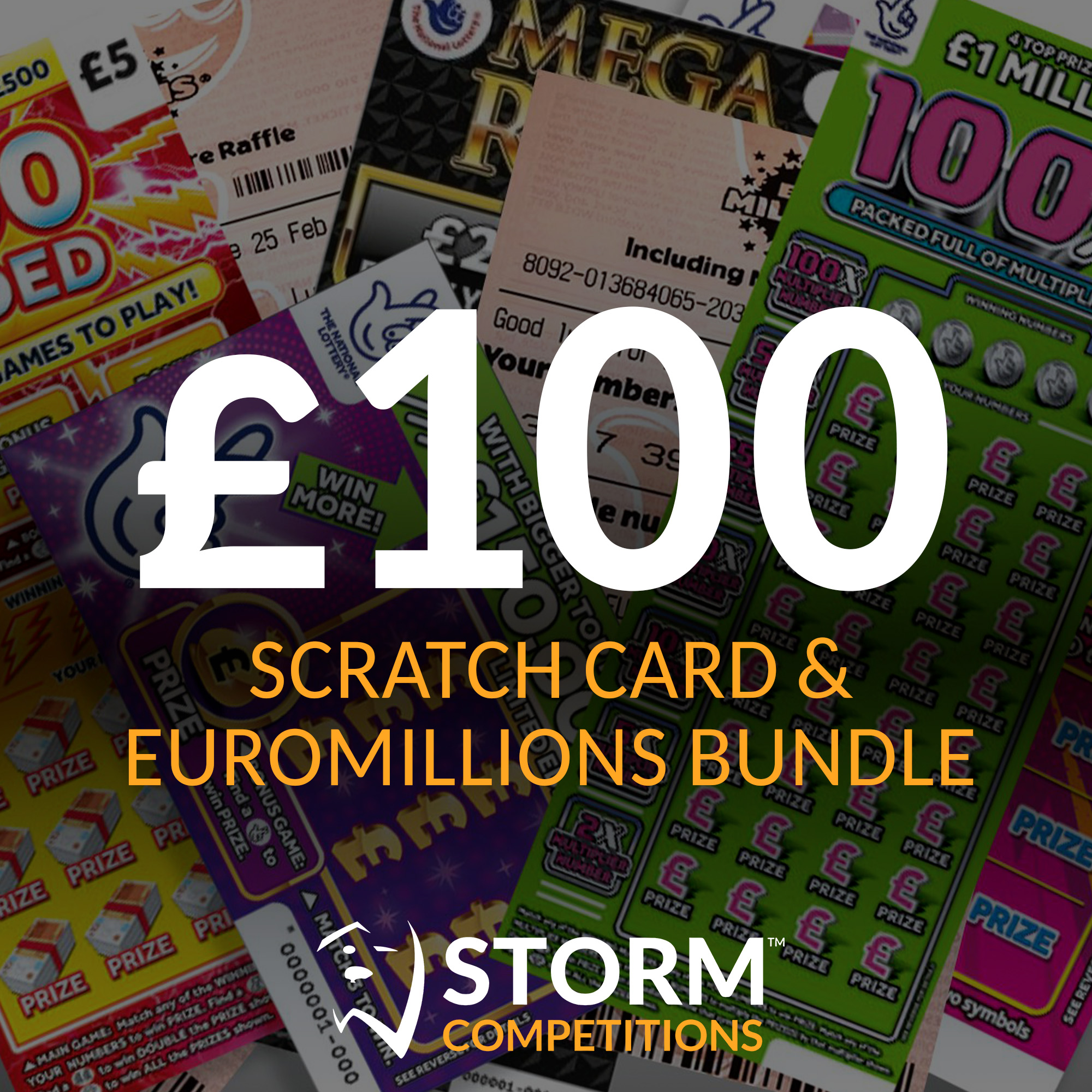 £100 Scratch Cards & EuroMillions Bundle