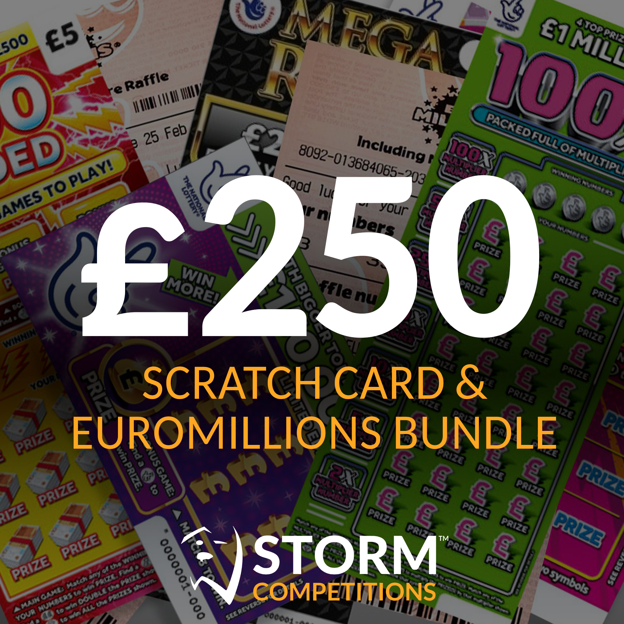 £250 Scratch Cards & EuroMillions Bundle