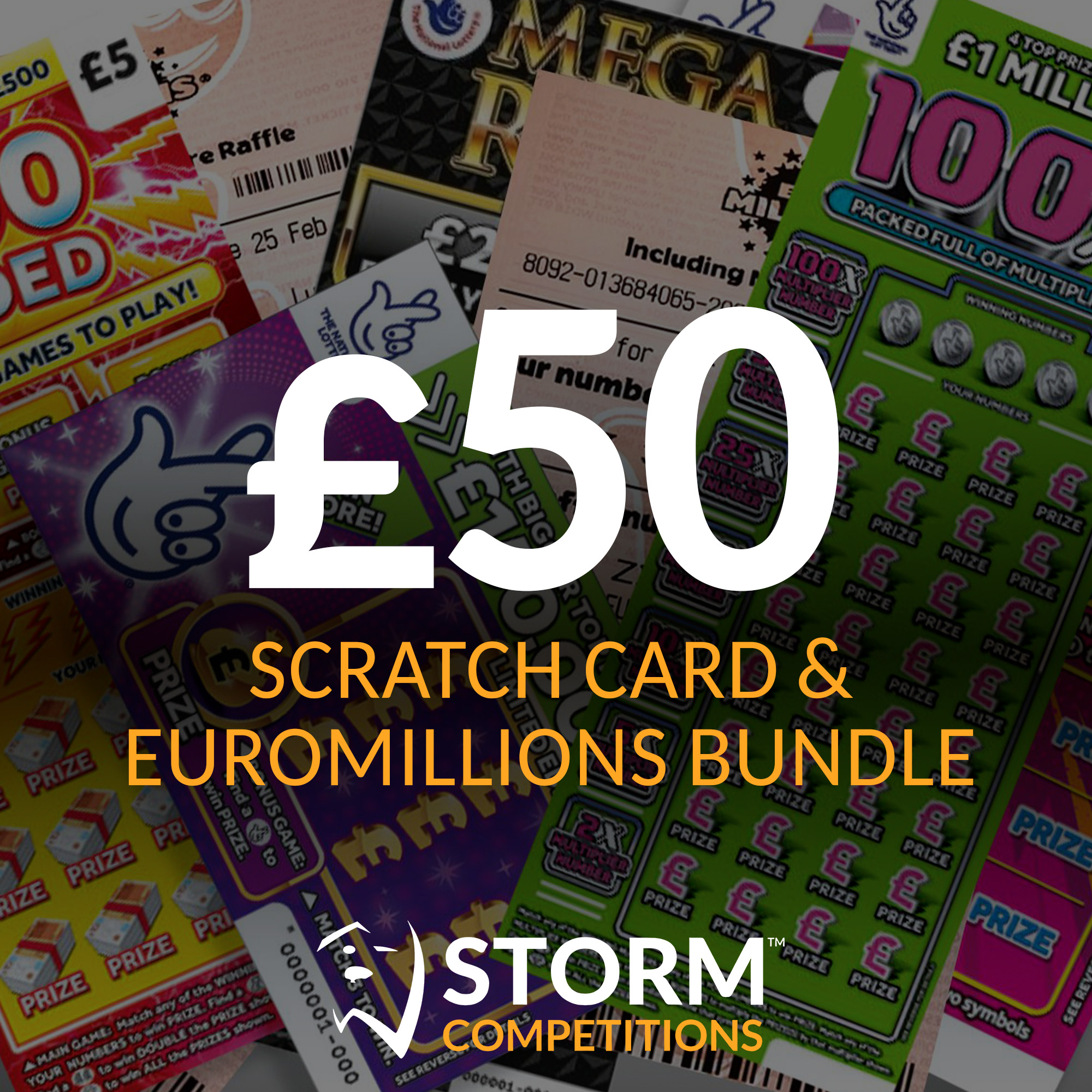 £50 Scratch Cards & EuroMillions Bundle